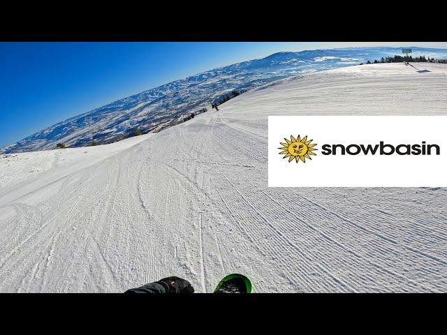 UTAH's BEST Ski Resort = SNOWBASIN! (5K)