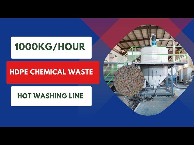 HDPE Waste Hot Washing Line