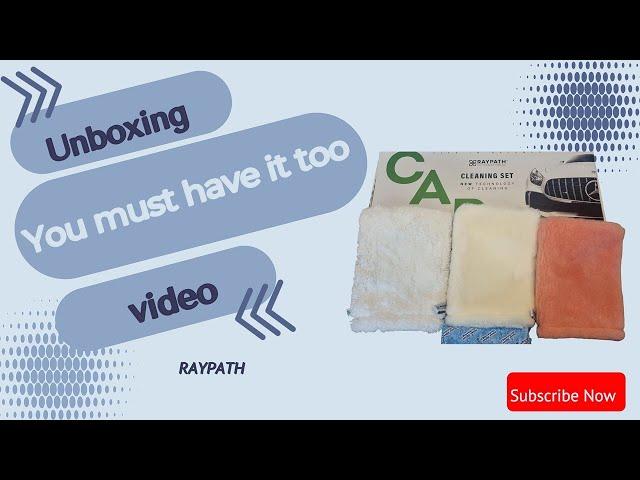 RAYPATH Unboxing - The Most Advanced Cleaner