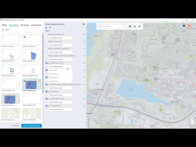 C3D 2020.1 Connect Civil 3D to ArcGIS