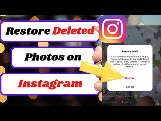 How to Restore Deleted Instagram Posts | Recover Photos & Videos Easily #howto #instagramtips