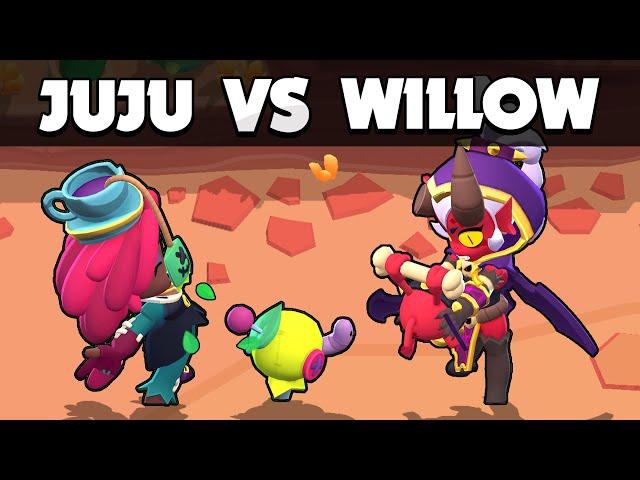 JUJU vs WILLOW | 1 vs 1 | Brawl Stars