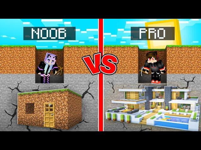 Rs1 vs Rs1,00,000 Best House Mining Challenge in Minecraft