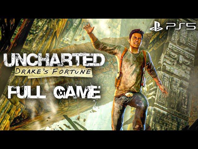 Uncharted Drake's Fortune Remastered PS5 Full Game & Ending