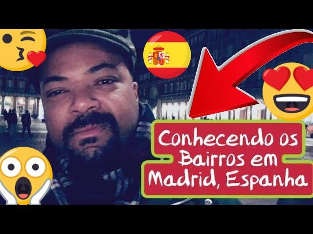 Conhecendo bairros lindos em Madrid na Espanha exclusivo imagens inéditas no YouTube da Espanha!