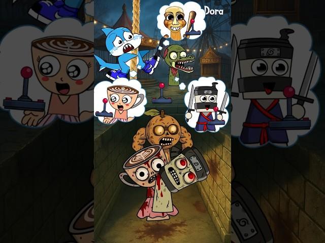 Who pressed the button? Zombie Brainrot | #italianbrainrot  #animation #meme #shorts #cartoon