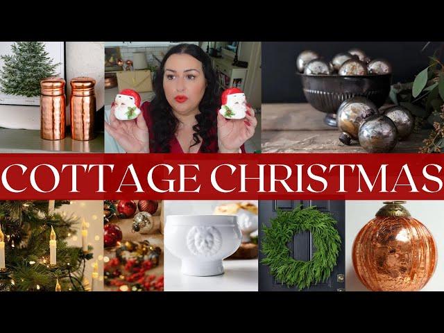  NEW  COZY COTTAGE CHRISTMAS HOME DECOR HAUL | I'M DREAMING OF AN OLD WORLD CHRISTMAS | TIKONE