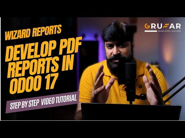 Develop EXPERT Level PDF Reports in Odoo 17 FAST!