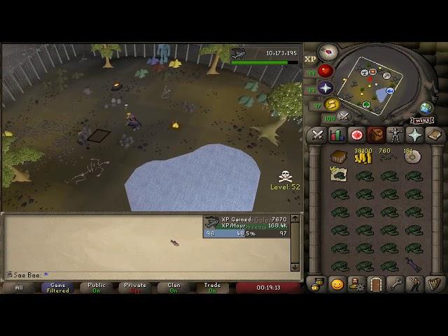 2-Tick Dark Crabs | 130k Fishing xp/hr, 1100 Dark Crabs/hr