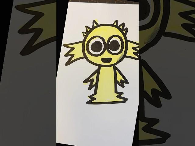 Drawing Sprunki OC Eblanchik #incredibox #art #sprunki #drawing #incrediboxsprunki #quynhart