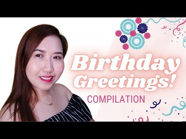 BIRTHDAY GREETINGS COMPILATION  2023 