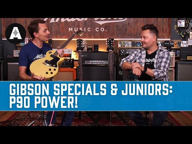 Gibson Specials vs Juniors - P90-powered beauties!