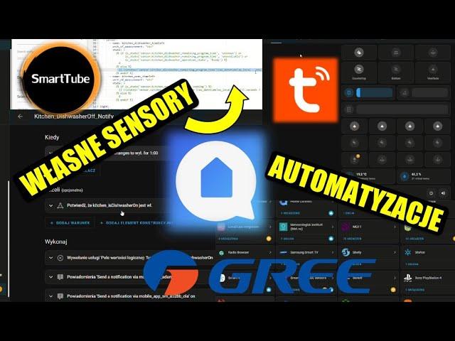 Gree, Home Connect and Tuya in Home Assistant. Sensor and automation. #FromZeroToAutomatedHome #5