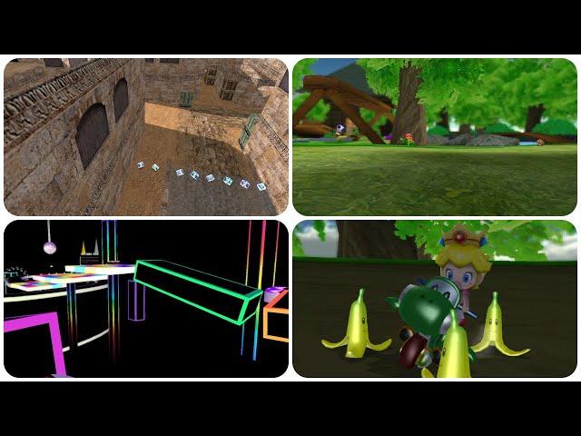 Mario Kart Wii Deluxe - CS + 3DURCR + UT [Baby Peach] 200cc Perfect [Full HD 1080p]