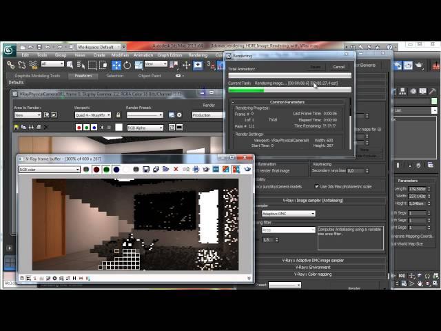 HDRI Image Rendering with VRay