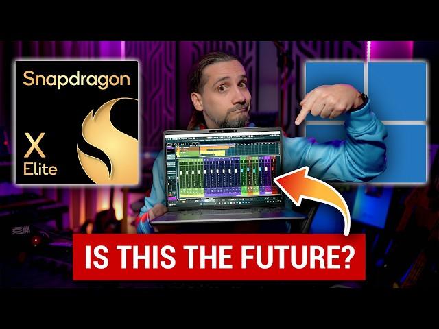 Is this the FUTURE for Music Production on Windows? #snapdragon