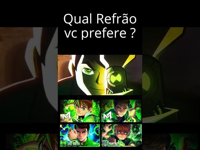 Qual Refrão vc prefere ? (M4rkim - Ben 10) #ben10 #m4rkim #rapgeek #shorts #music