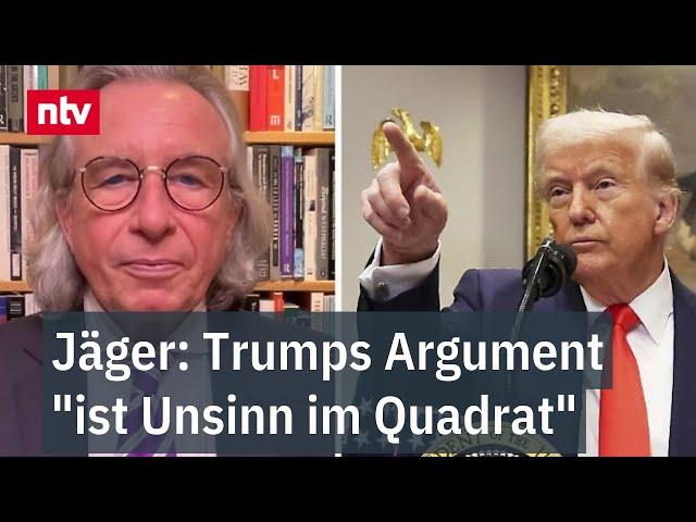 Jäger: Trumps Argument "ist Unsinn im Quadrat" - Streit mit Kiew, Angst in USA