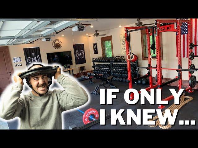 10 Things I Wish I Knew Before Starting My Home Gym…