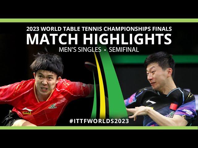 Ma Long vs Wang Chuqin | MS SF | 2023 ITTF World Table Tennis Championships Finals