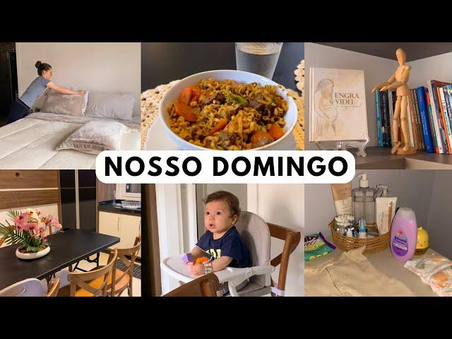 VLOG DO NOSSO DOMINGO: organizando a casa e almoço delicioso - receita de Yakisoba 