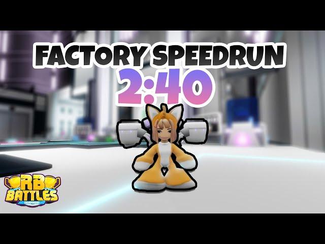 FAST NetPunk Factory Speedrun 2:40 | RBB Final Battle