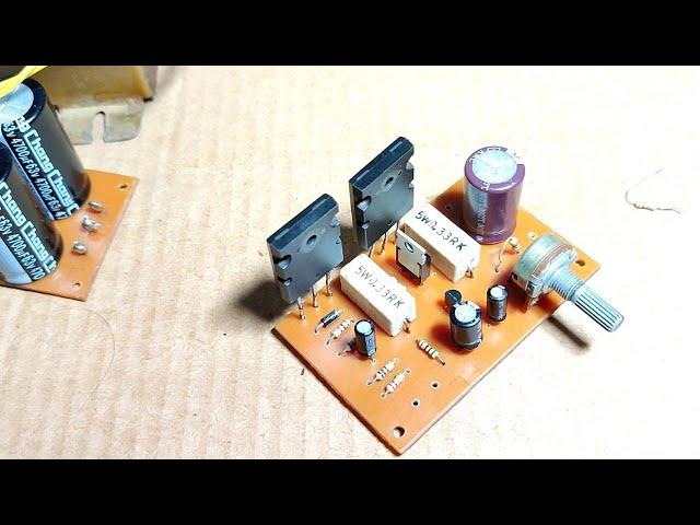 Cómo Hacer Amplificador de 30w Casero