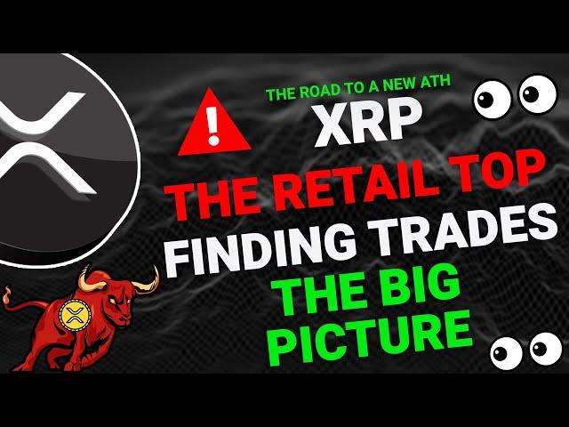 MICRO TRADING UPDATE - THE RETAIL TOP - HOW TO LOOK FOR MICRO TRADES FOR XRP AND CRYPTO!