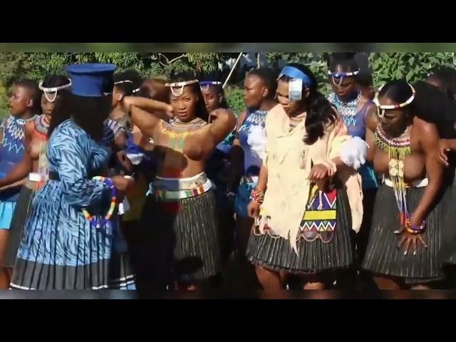 Swaziland African Girls Zulu dance Part 5