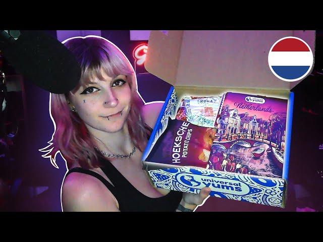 Universal Yums Takes Me to the NETHERLANDS! - *Taste Testing Dutch Snacks* - QueenOfVikings