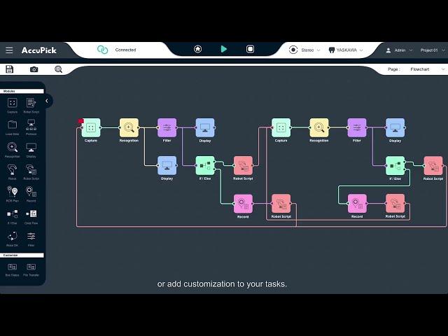 Award-winning UI Design | AccuPick [Industrial Automation Software]