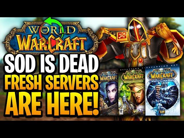 Classic WoW Fresh PROGRESSION Realms ARE HERE!