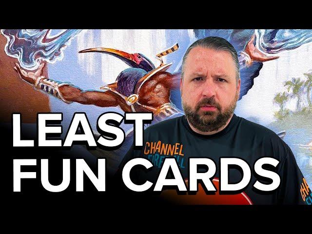 Top 8 Least Fun Cards You Can Play in MTG