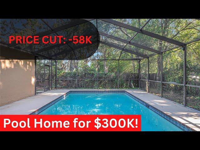 Inside a Florida Pool Home with Major Price Reduction - Living in Spring Hill FL