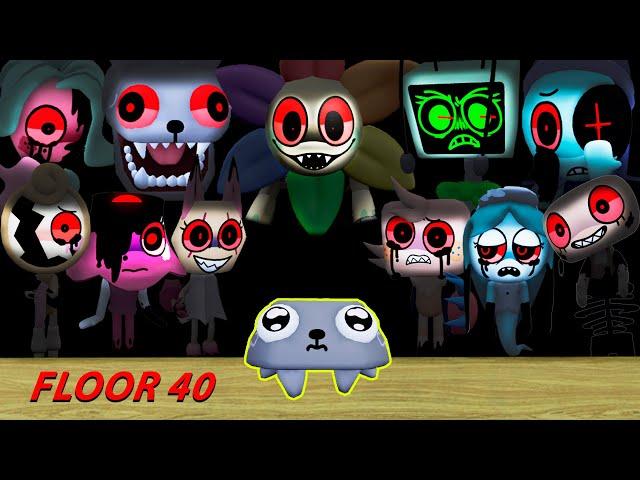 PEBBLE VS ALL TWISTEDS #10 (FLOOR 40) | Dandy's World | Funny Moments