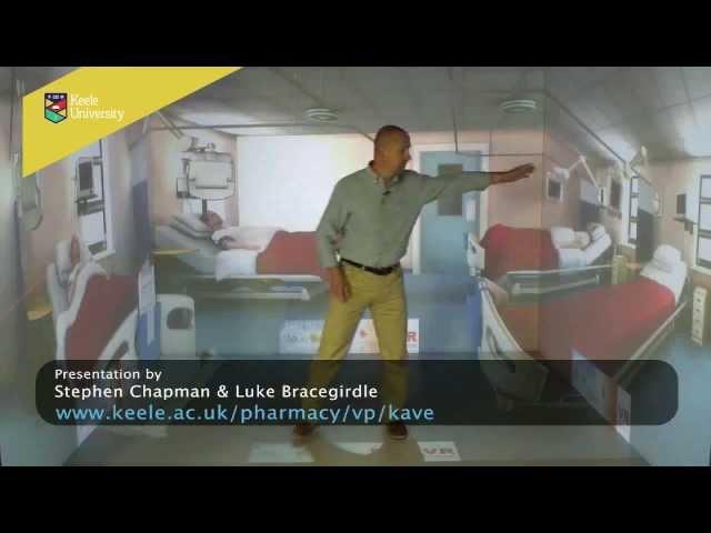KAVE - An immersive 3D environment for clinical simulation