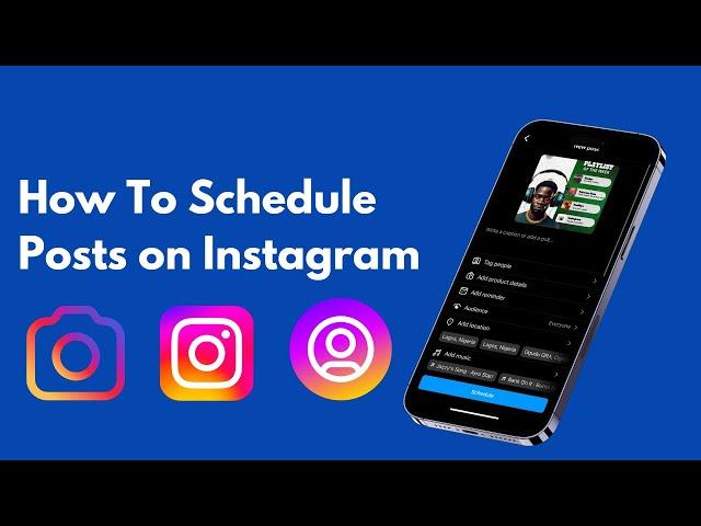 HOW TO SCHEDULE POST ON INSTAGRAM|| 2024 TUTORIAL