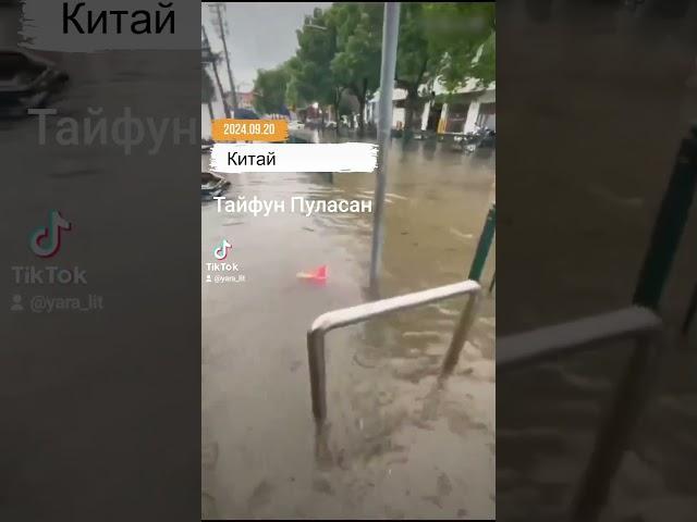 Китай тайфун