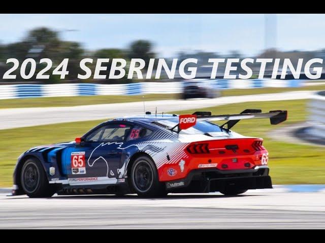 2024 Sebring 12 Hours Testing