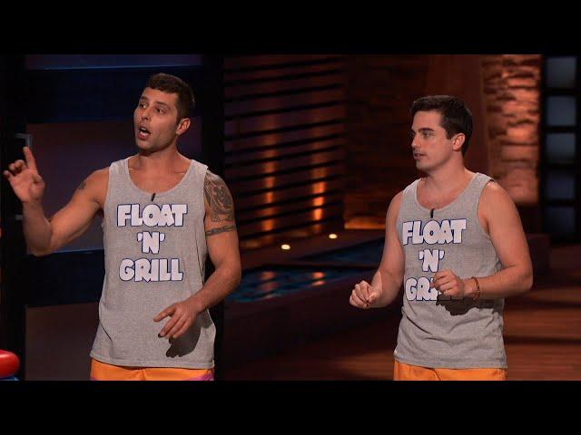 Float 'N' Grill Argues with the Sharks on Sales - Shark Tank