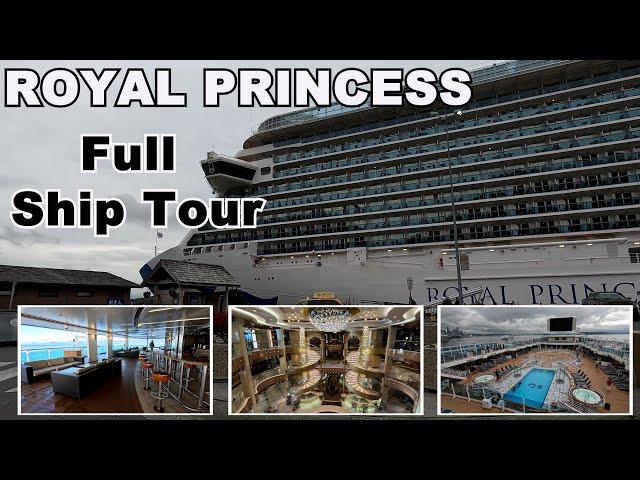 Royal Princess Cruise Ship Full Tour!