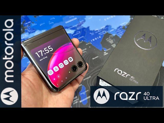 MOTOROLA razr 40 ULTRA 5G - Unboxing and Hands-On