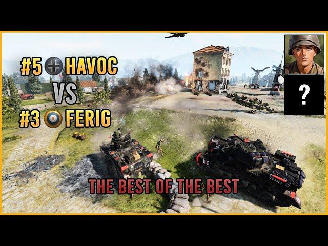 CoH3 1v1 | Cast ft. OrangePest | Havoc (WEHR) vs FeriG (UKF)