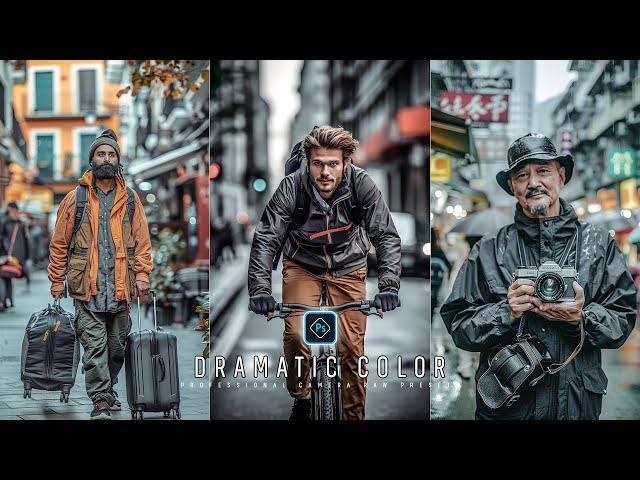 Dramatic Color Tone - Camera Raw Filter Presets Free Download - Color Grading Photoshop Tutorial