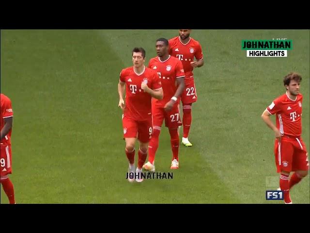 MICKAEL CUISANCE AMAZING FIRST GOAL EVER FOR BAYERN !!! Wolfsburg V Bayern