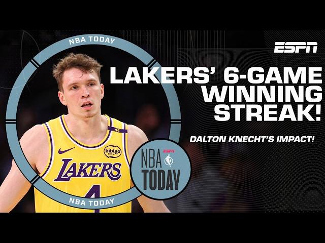 Can the Lakers stay HOT?!  + Dalton Knecht compared to Larry Bird?  | NBA Today