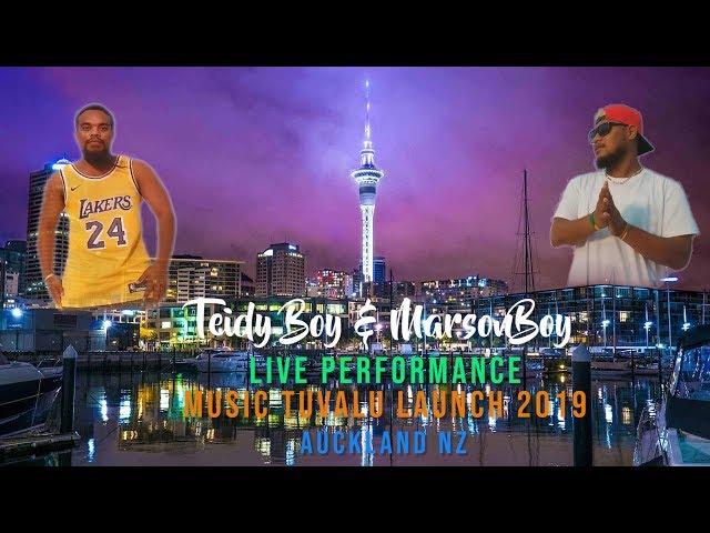 Teidy Boy & MarsonBoy Live Perfomance Music Tuvalu Launch 2019