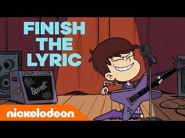 Are You a Loud House Song Expert?! | Finish The Lyrics Challenge  | #KnowYourNick