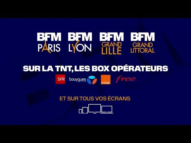 BFM Régions "les locales de BFM au plus prêt de vous" Pub 30s