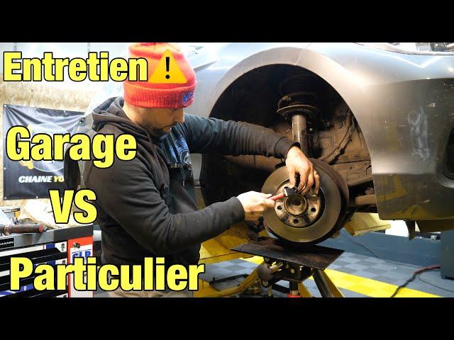 BMW Serie 1, Entretien Garage VS Domicile, Révision complète, frein, moteur, roue